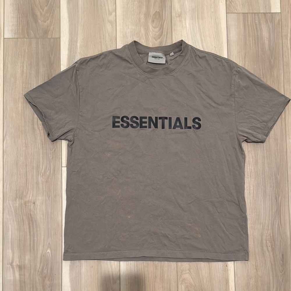 Essentials Gray Men's T-Shirt